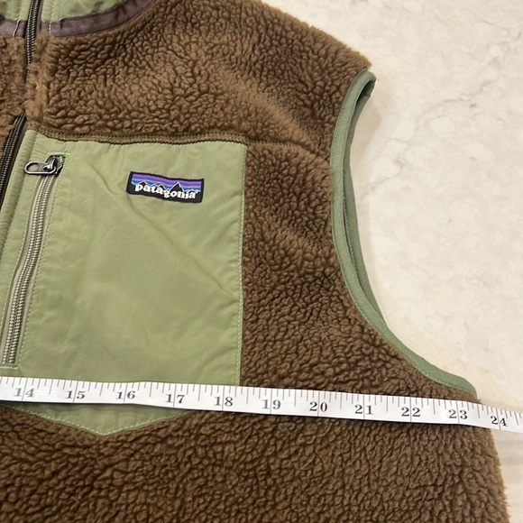 Patagonia Men’s Classic Retro X Vest Fleece Full Zip Green Size XL - Picture 5 of 9
